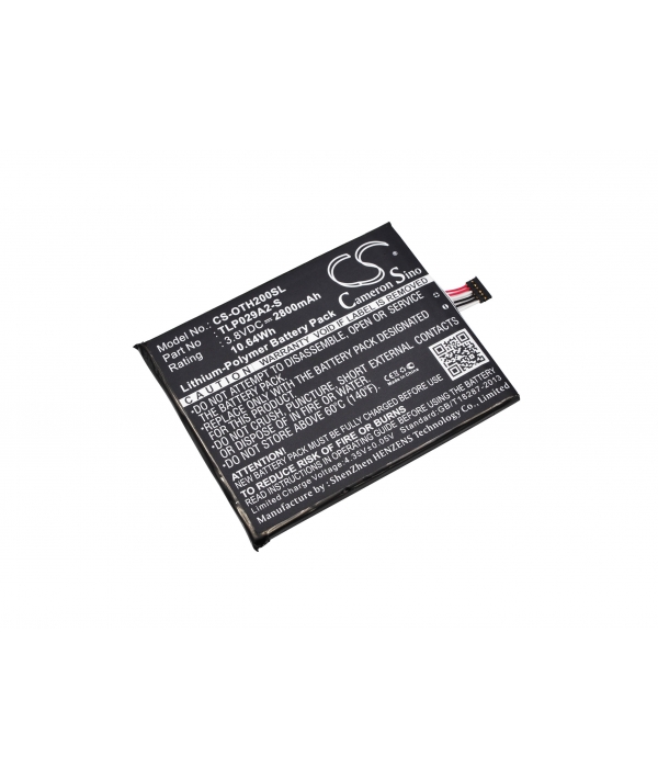 Batería 3 8V 2 8Ah Li Polymer para TCL AM H200 Batteries4pro