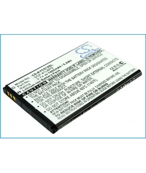 Batterie 3.7V 1.4Ah Li-ion pour Kyocera C5120