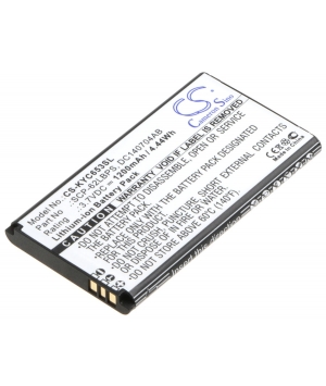 Batería 3.7V 1.2Ah Li-ion para Kyocera C6530