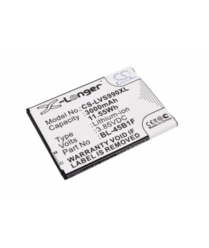 3.85V 3Ah Li-ion battery for LG F600