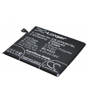 Batería 3.7V 1.5Ah LiPo para OPPO Finder