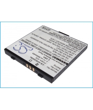 3.7V 0.6Ah Li-ion battery for Telefunken Eurofon T20