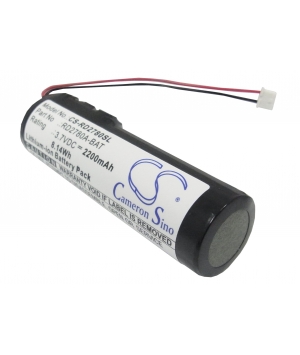 3.7V 2.2Ah Li-ion battery for RCA Lyra Jukebox RD2780 MP3 Playme