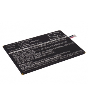 Batteria 3.7V 3.65Ah LiPo per Lenovo IdeaPad A7-30