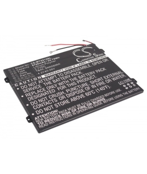 Batería 3.7V 6.7Ah LiPo TB40 para Motorola MZ617