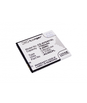 3.7V 1.45Ah Li-ion battery for Archos 45c Platinum