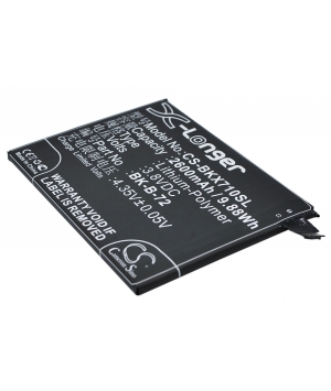 Batteria 3.8V 2.6Ah LiPo BK-B-72 per BBK VIVO X710L