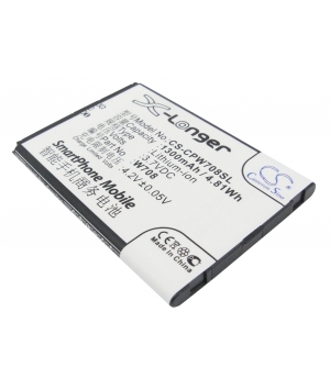 3.7V 1.3Ah Li-ion battery for Coolpad W708