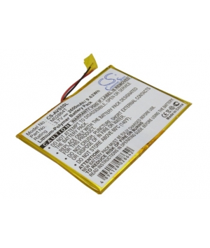 Batería 3.7V 2.6Ah LiPo M02864T para Archos 5 60GB