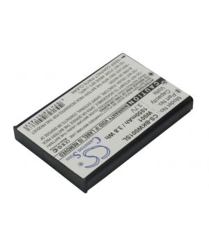 3.7V 1.05Ah Li-ion battery for SMC Skype Wifi Phone