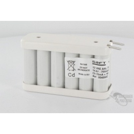 14.4 v 12 VRE AAL flangia 804592 Saft batteria 700mAh