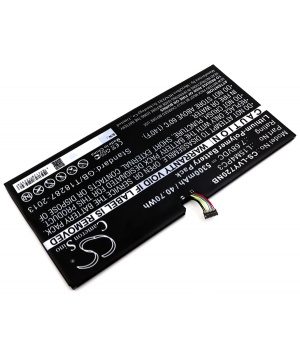 7.68V 5.3Ah LiPo L15M4PC3 Batteria per Lenovo IdeaPad Miix 720