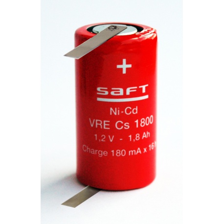 Element Saft 1.2V 1.8Ah VRECS1800 lugs CLG