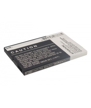 3.7V 0.65Ah LiPo batterie für Telefunken eurofon T95