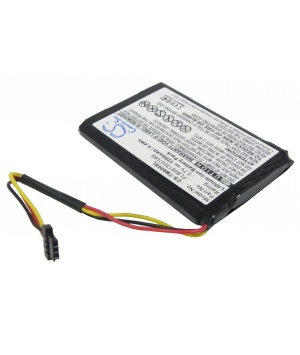 Batterie 3.7V 1.2Ah Li-ion pour GPS TomTom GO 60, One XL Europe