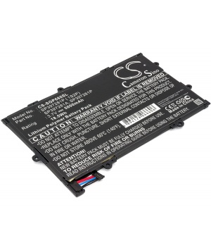 3.7V 5Ah LiPo batterie für Samsung Galaxy Tab 7.7