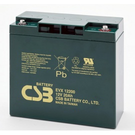 12V 20Ah CSB EVX 12200 batería de plomo