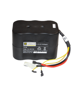 Ricondizionamento batteria 6V 9Ah 691518 chauvin arnoux 6240, 6250