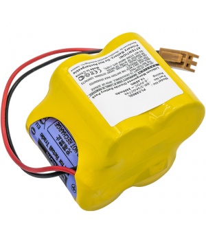 Batería Li-MnO2 de 6V 2.4Ah para GE A06B-6114-K504