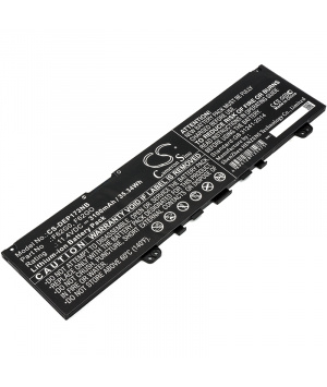 Batterie 11.4V 3.1Ah Li-ion RPJC3 pour DELL Vostro 13-5370