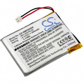 Batería 3.7V 300mAh LiPo para reloj GPS GARMIN Forerunner 920XT