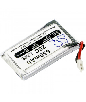 Akku 3,7V 650mAh LiPo für Syma X5SW Drohne