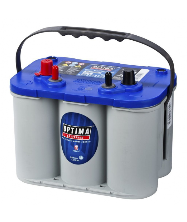 Optima Bluetop Deep-Cycle-Batterie DC 5.5 - 12V, 75Ah