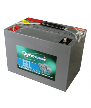 Batterie plomb gel 12V 56Ah/C20 (+)D Bornes auto (DGY12-60DEV) - Vlad