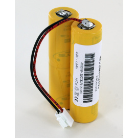 Batteria 4.8 v 1.6 Ah NiCd 802218 per sicurezza illuminazione Luminox 10780