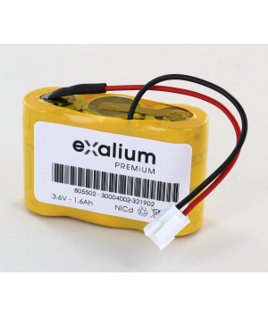 Batteria 3.6v per BAES Cooper ECOSAFE 805502 Saft