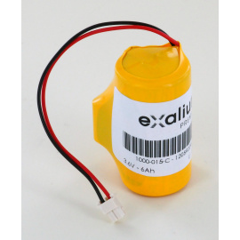 Battery 3.6V 6Ah Lithium Bat-C for wireless amputee transmitter