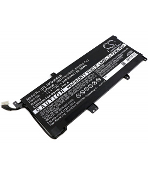 Akku 15.4V 3.4Ah Li-ionen MB04XL für HP Envy X360 M6