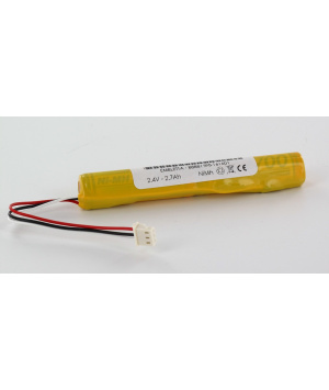 Batterie 2.4V 2.7Ah NIMH pour Polygraphe EMBLETTA GOLD