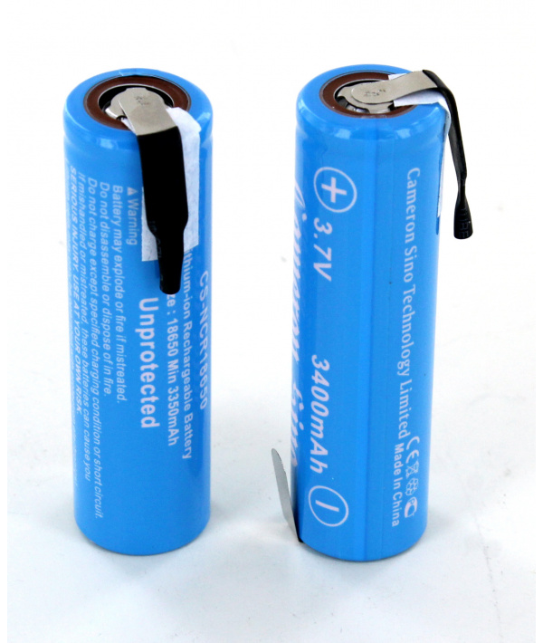 Pile li-ion 18650 rechargeable 3350mAh