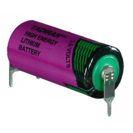 Batería de litio Tadiran 3.6V 2/3AA SL-761 3 Picots