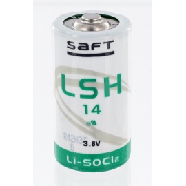 Lithium Battery Saft 3.6V 5.8Ah LSH14 C format - wires