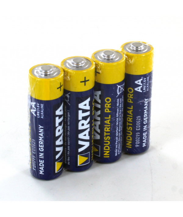 Lot de 40 Piles AA - Industrial Pro - Batterie Alcaline 1,5V Lot de