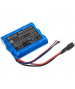 Batterie 11.1V 2.5Ah Li-Ion 800007 pour voiture RC CARRERA 