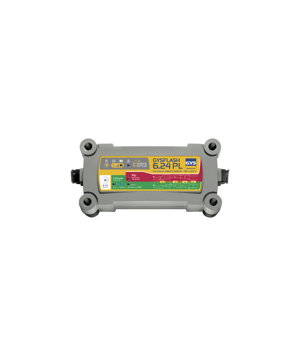 Cargador para baterías de plomo 24V 1,5A automático y con carga de