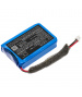 Battery 3.7V 1.5Ah LiPo GSP853450-02 for JBL Turbo speaker