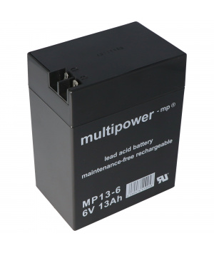Multipower 6V 20Ah Batería de plomo - 6V - Baterías de plomo - Pilas  recargables