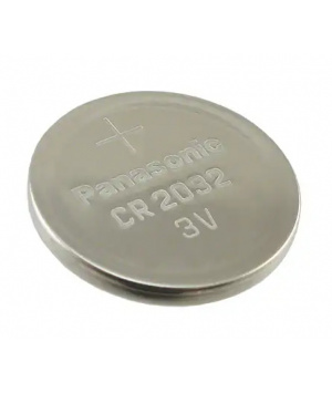 Panasonic CR2032 Pile Bouton au Lithium 3 volts // CR 2032 Batterie 3V  Blister 1 unité à prix pas cher