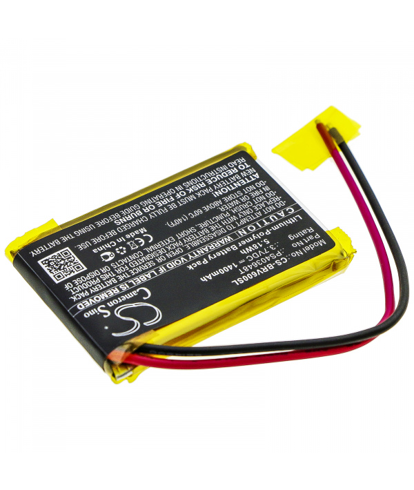 3.7V 1.4h LiPo PS403648T battery for BRAVEN 600 speaker