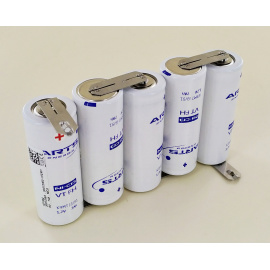 Saft baterías 5 VTF bloques autonomos de alumbrado de seguridad (BAAS)