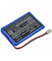 3.7V 800mAh Li-Ion battery for INTERCOM NOLAN N-Com B901R