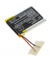 Batteria LiPo da 3,7 V da 330 mAh per clip vocale GPS IZZO Swami