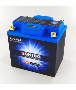  SHIDO LTX9-BS LION -S- Batterie Moto Lithium Ion