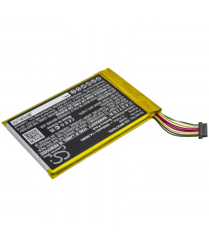 3.7V 3.8Ah LiPo N496 Batería para GPS Magellan TRX7