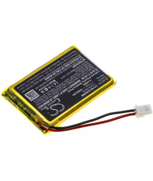 3.7V 1.2Ah Lipo Batteria per Baby monitor NUK ECO Control Audio 500