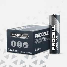 Caja de 10 baterías Alcalinas 1.5V AAA Procell Potencia Constante